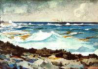 Homer, Winslow - Shore and Surf